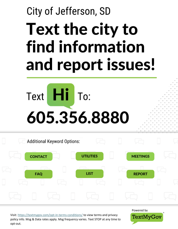 Text alert - opt in